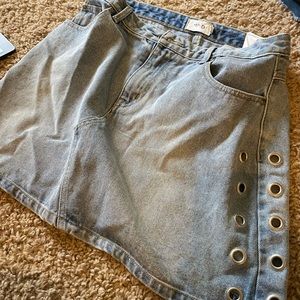 Jean skirt